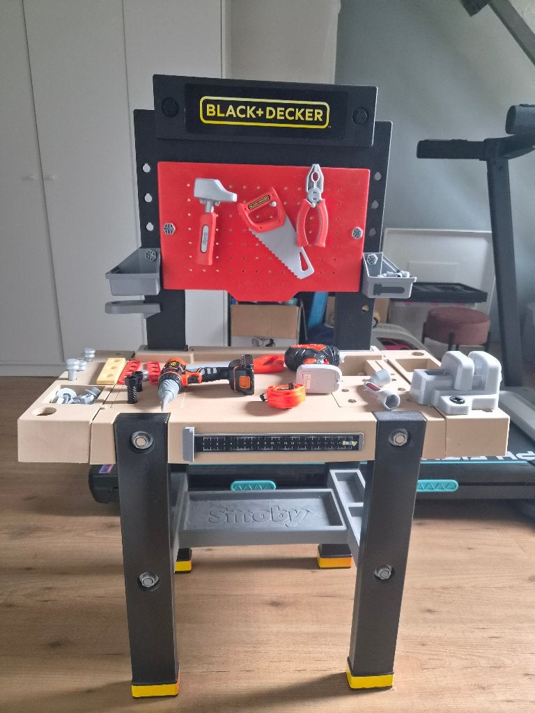 Werkbank kinderen. Black+decker Smoby, Ophalen, Gebruikt