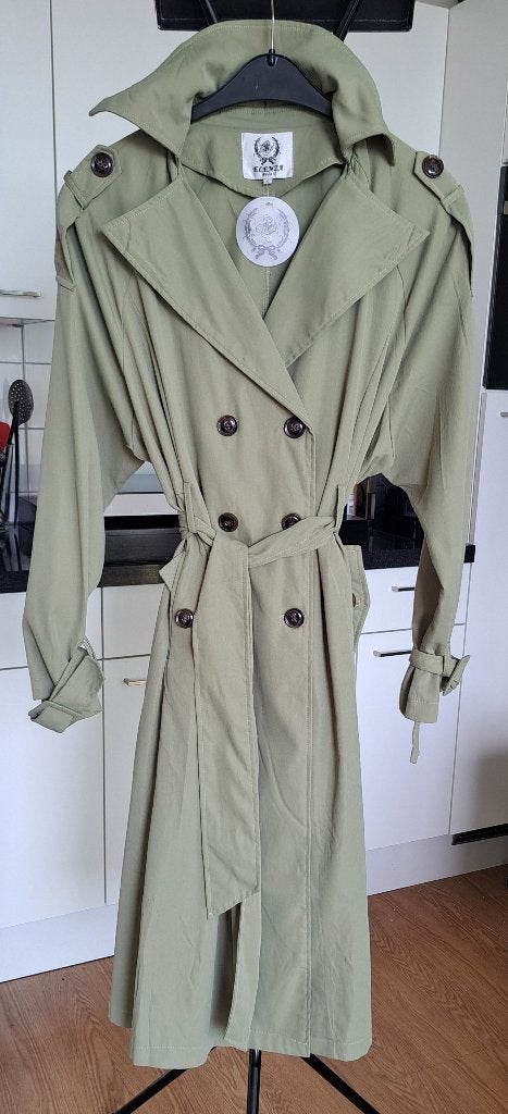 Elenza trenchcoat maat L NIEUW, Maat 38/40 (M), Elenza, Nieuw, Ophalen of Verzenden