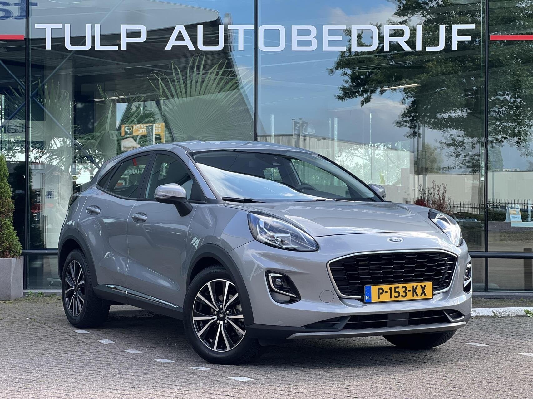 Ford Puma 1.0 EcoBoost Hybrid Titanium X Automaat, Auto's, Stof, Automatische klimaatregeling, 665 kg, Bedrijf