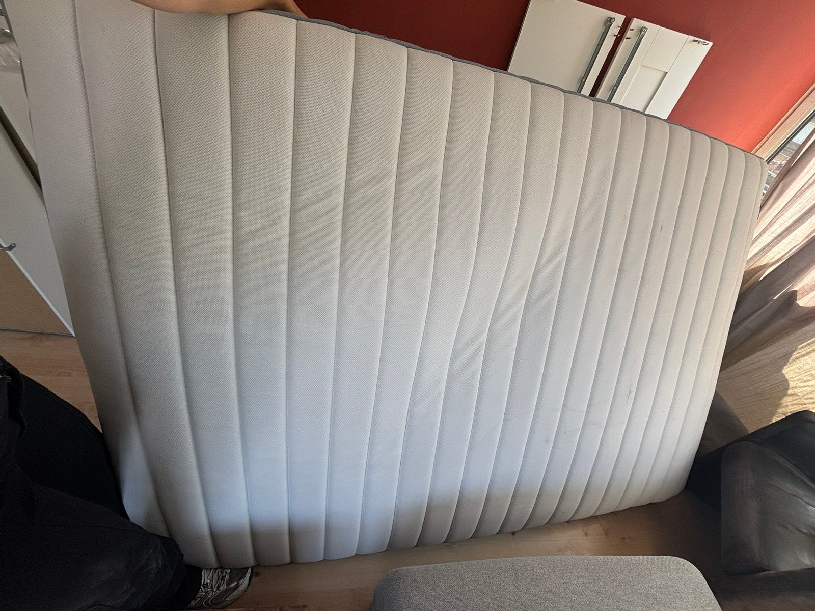 Ikea matras 140x200, Ophalen, Gebruikt, Tweepersoons, 140 cm