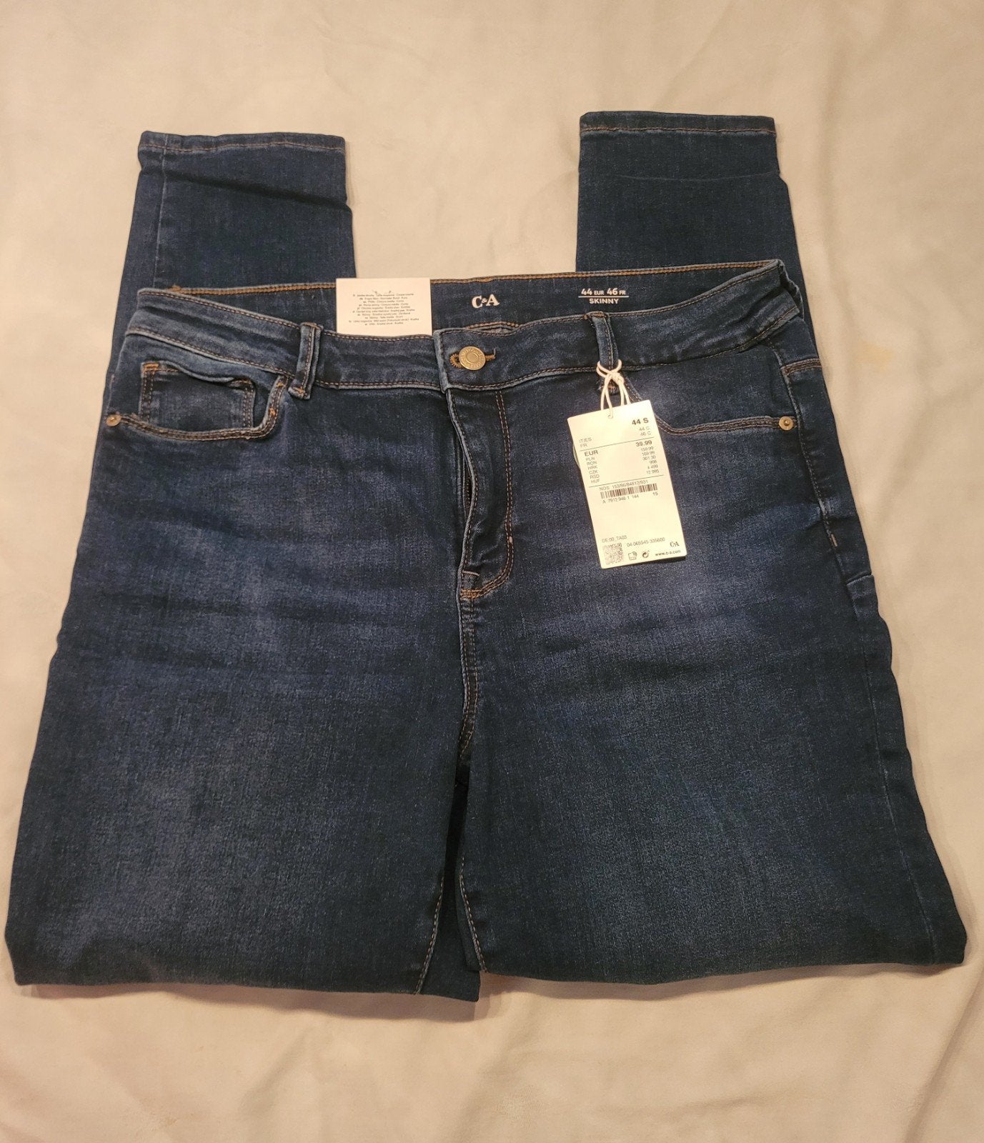 Skinny; Mid Waist, Kleding | Dames, Overige kleuren, Overige jeansmaten, Nieuw, Ophalen of Verzenden