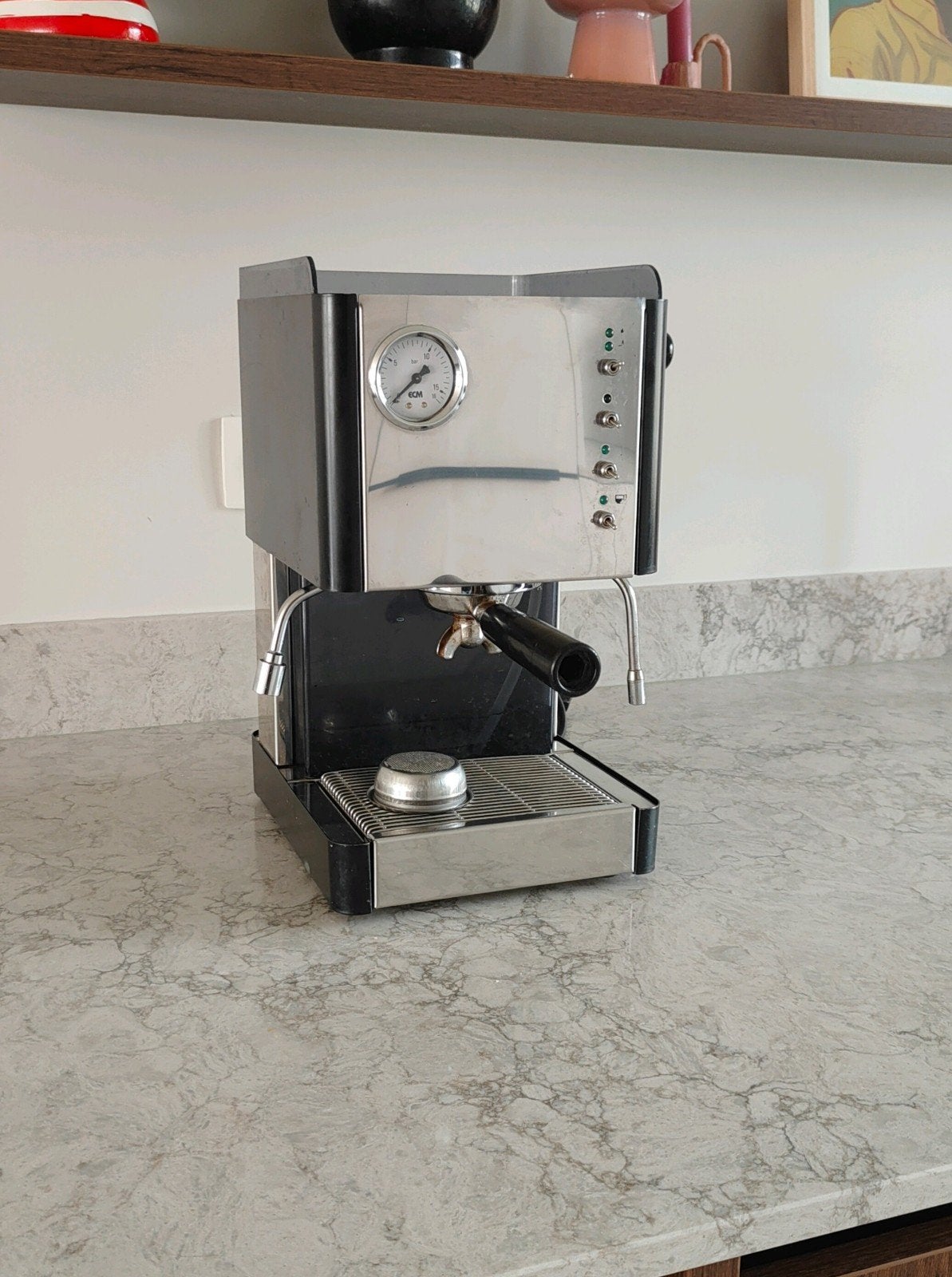 ECM Casa E61 // serviced, Ophalen of Verzenden, Espresso apparaat
