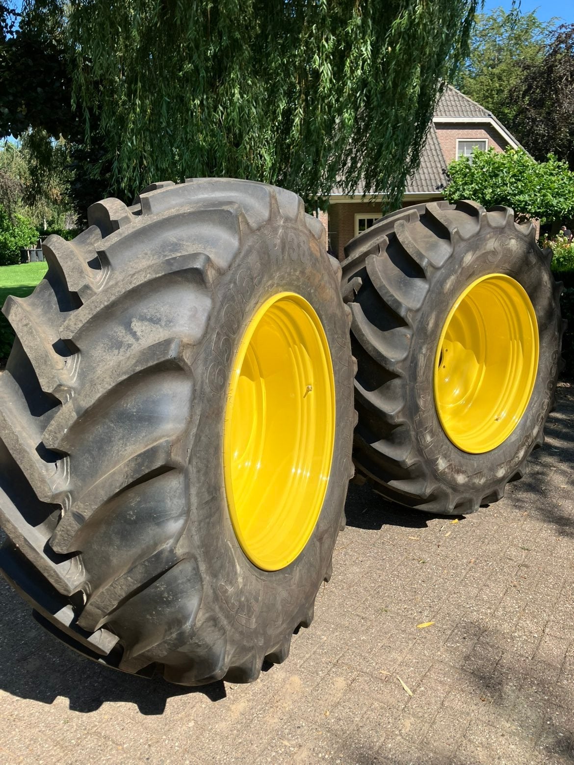 95% mitas sft 650/65r38 + 540/65 r28, Ophalen of Verzenden