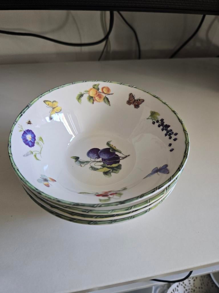 JBS Home Collection schaaltjes Fruit & Flowers, Ophalen of Verzenden