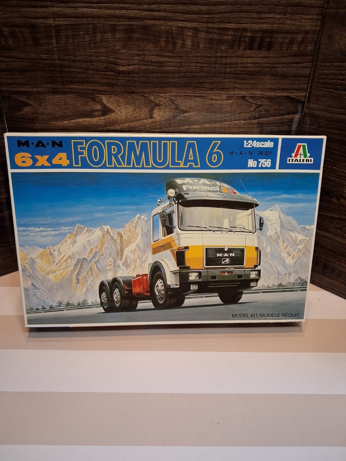 Italeri MAN 6x4 Formula 6, Italeri, Groter dan 1:32, Ophalen of Verzenden, Zo goed als nieuw