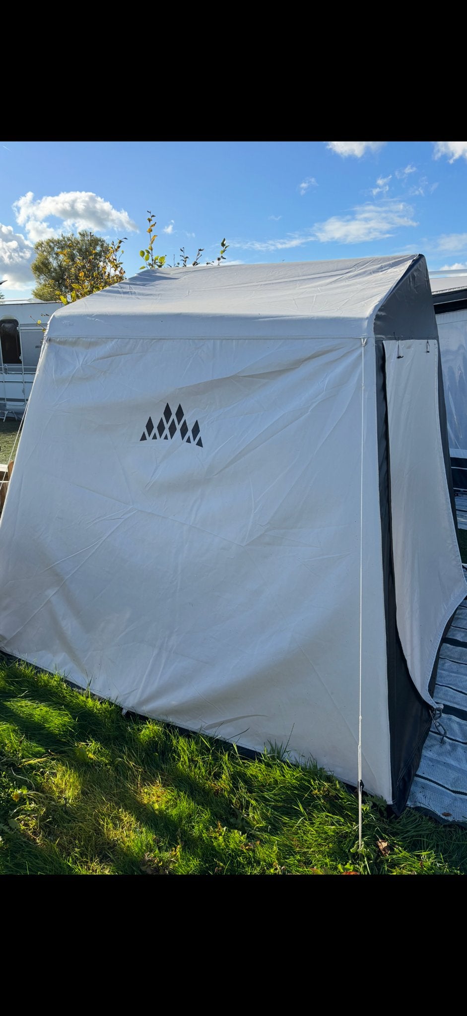 Obelink Viera tent schuurtje D 200 cm H 185 cm L 240 cm, Caravans en Kamperen, Ophalen, Gebruikt, Tot en met 2