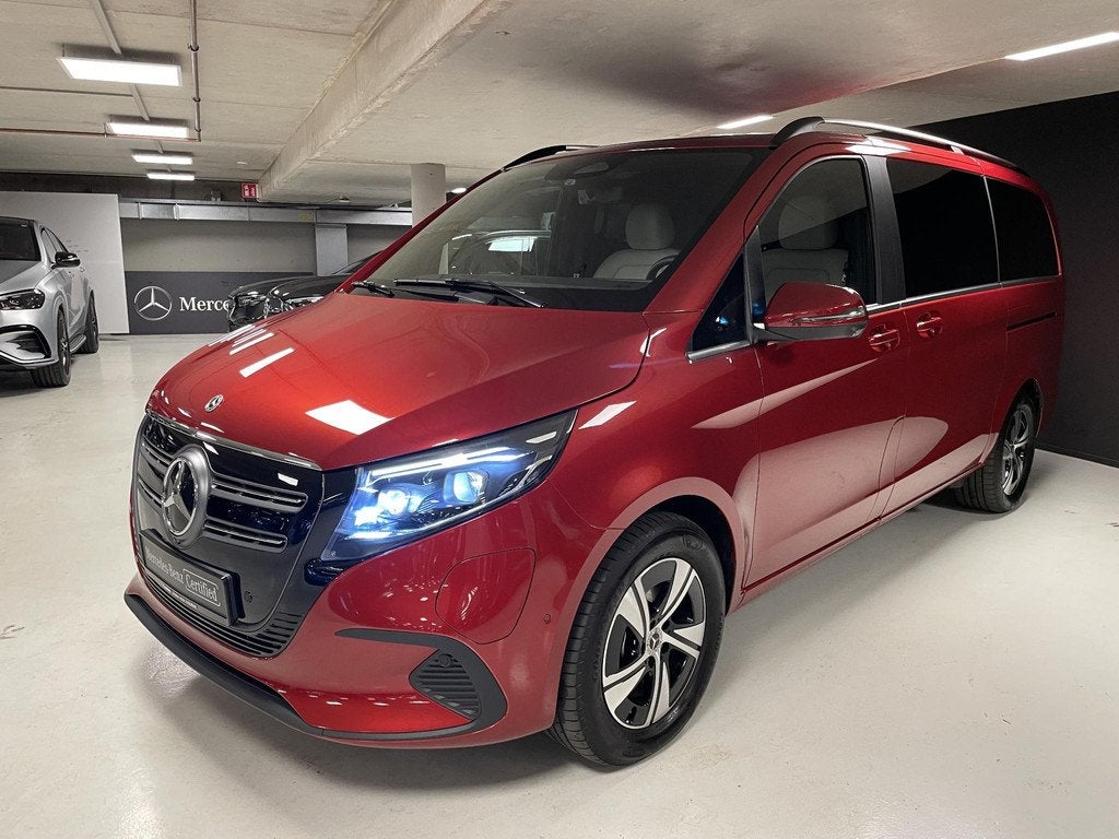 Mercedes-Benz EQV 300 L2 90kWh, Stof, Gebruikt, Beige, 2525 kg