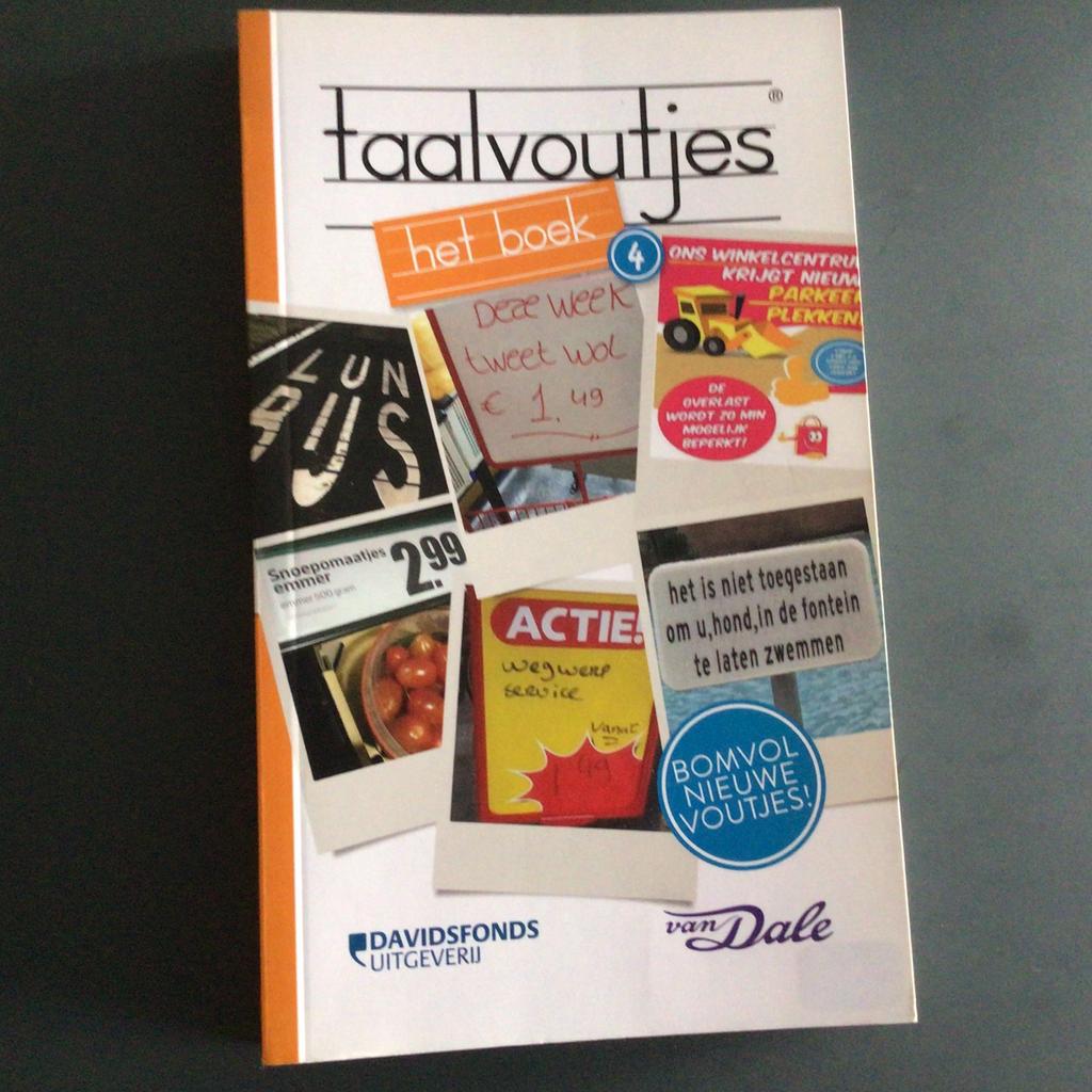 Taalvoutjes het boek 4, Vellah Bogle; Inger Hollebeek, Overige typen, Ophalen of Verzenden, Zo goed als nieuw