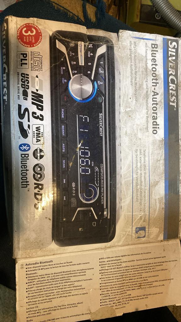 3 autoradio's: SilverCrest, Grundig, JVC - Diverse modellen, Auto diversen, Autoradio's, Ophalen, Gebruikt