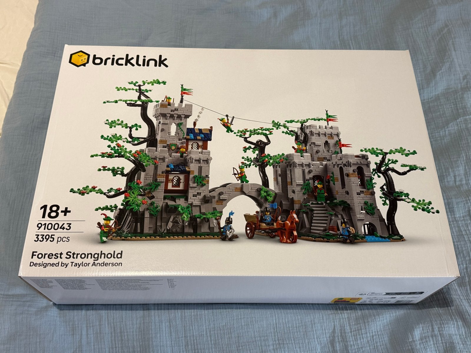Lego Bricklink 910043 Forest Stronghold - Nieuw en Sealed, Ophalen, Lego, Nieuw, Castle