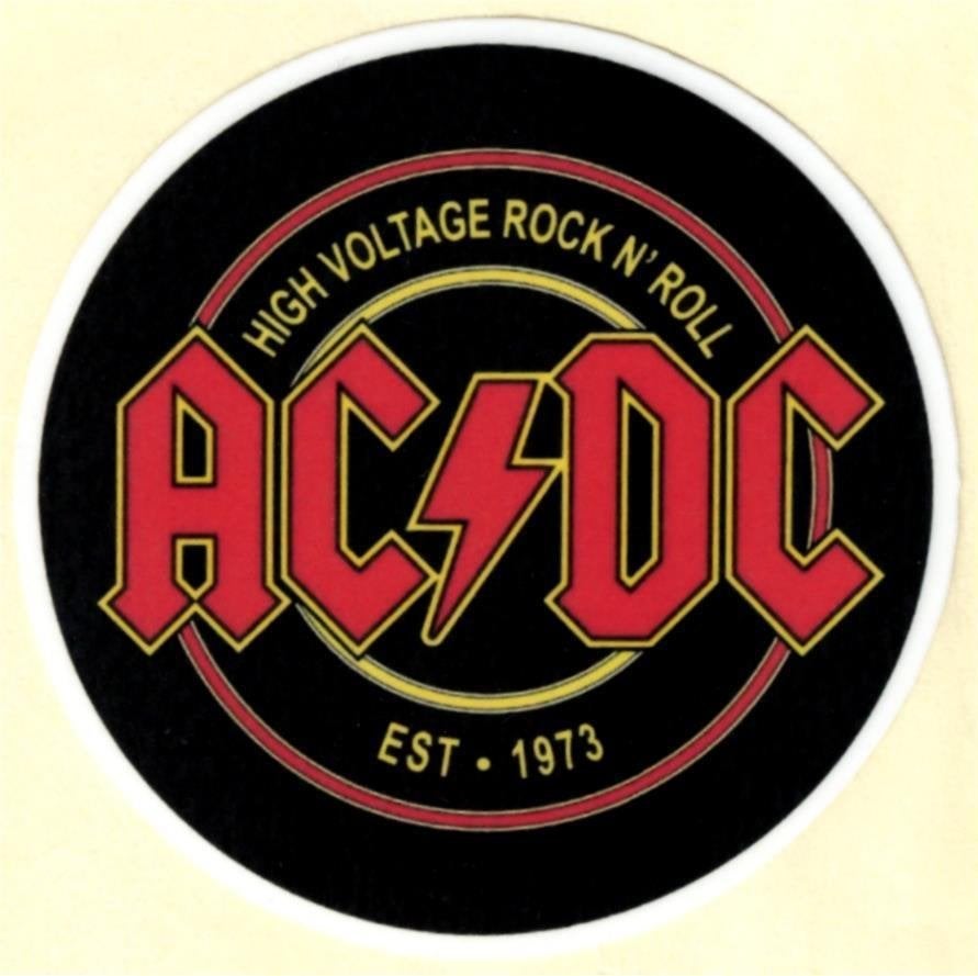 ACDC sticker #9, Verzenden, Nieuw, Foto of Kaart