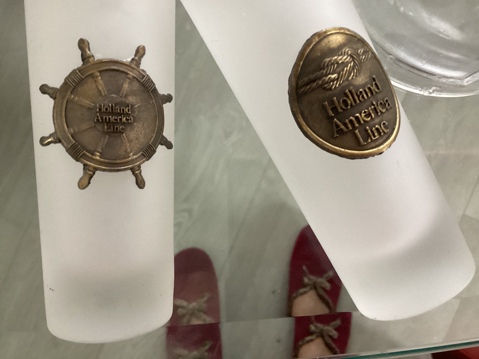 Holland America Line / twee stuks, Verzamelen, Ophalen of Verzenden, Zo goed als nieuw, Overige typen