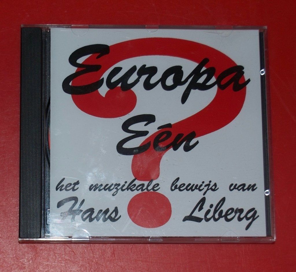 cd Hans Liberg Europa Eén? (Het Muzikale Bewijs Van Liberg), Cd's en Dvd's, Ophalen of Verzenden, Gebruikt, Nederlandstalig