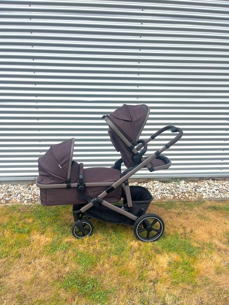 DERYAN EVY Chocolate 2 Duo Kinderwagen – Voor 2 Kinderen, Kinderen en Baby's, Buggy's, Overige merken, Deryan, Team@deryan.com