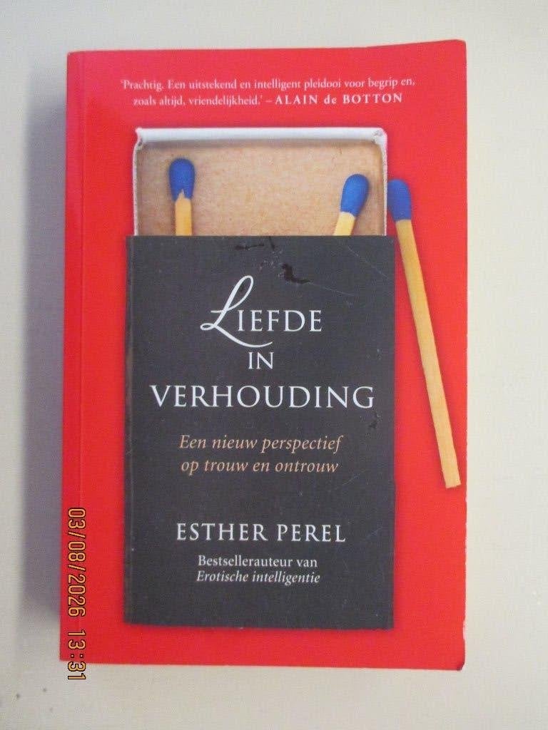 Esther Perel - Liefde in verhouding, Boeken, Ophalen of Verzenden, Zo goed als nieuw, Overige onderwerpen