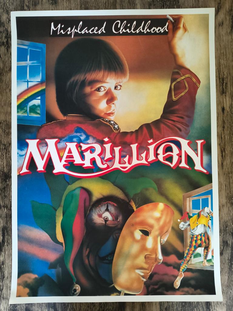 Poster Marillion. Misplaced Childhood., Ophalen of Verzenden, Nieuw, A1 t/m A3, Film en Tv