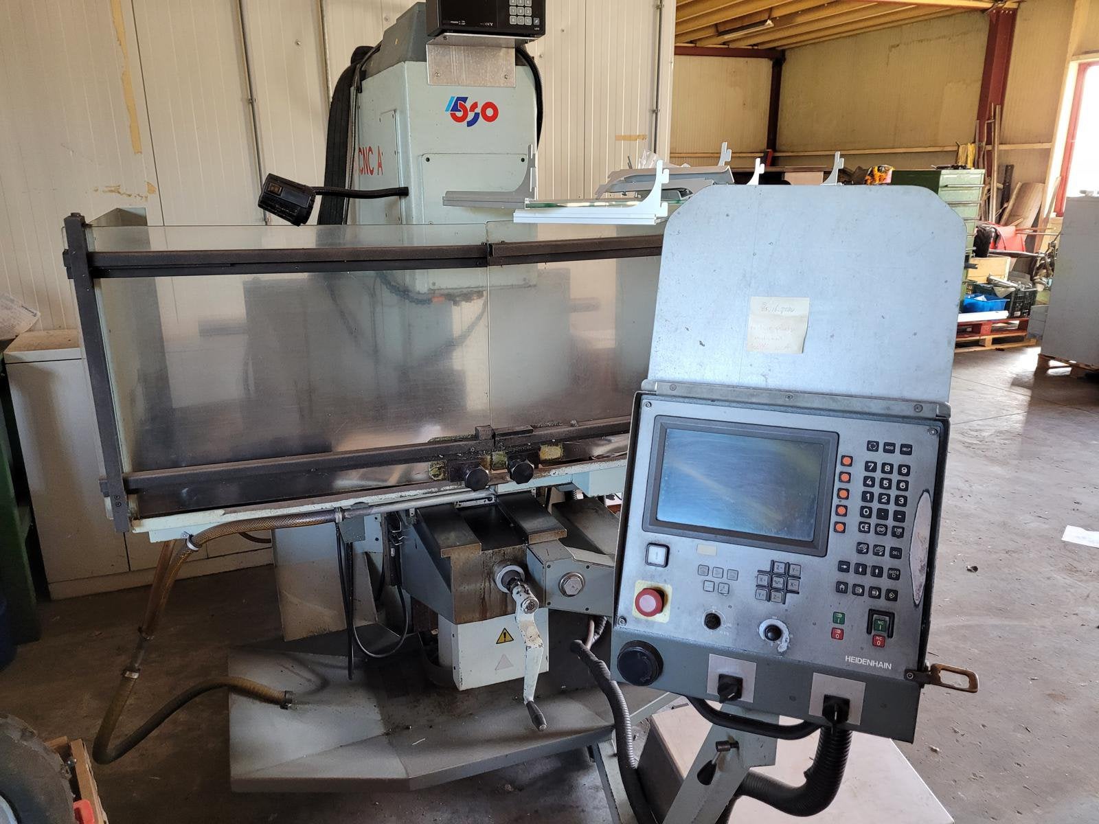 OSO FV25 cnc freesbank, Doe-het-zelf en Verbouw, Ophalen, Gebruikt, Freesbank, Computergestuurd (Cnc)
