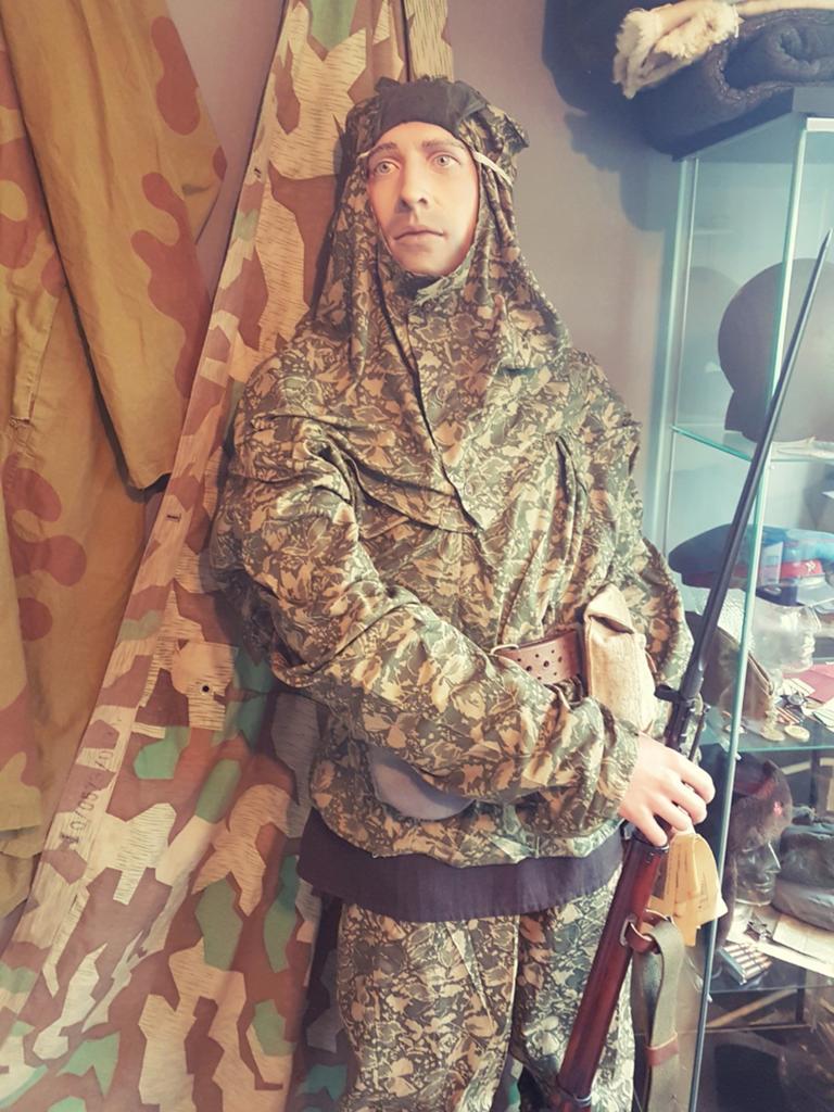 Mkk leaf camoflage smock wo2 soviet russisch amoeba, Ophalen of Verzenden, Landmacht, Overige gebieden, Kleding of Schoenen