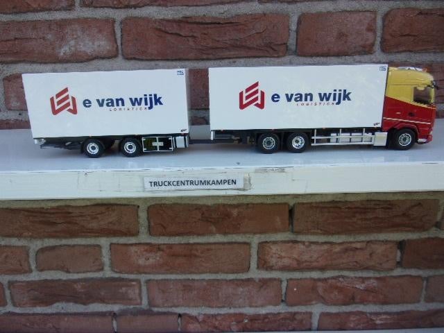 Tekno  Daf  XG  met  wipkar  van  E.  van  Wijk, Ophalen of Verzenden, Nieuw, Bus of Vrachtwagen, Tekno