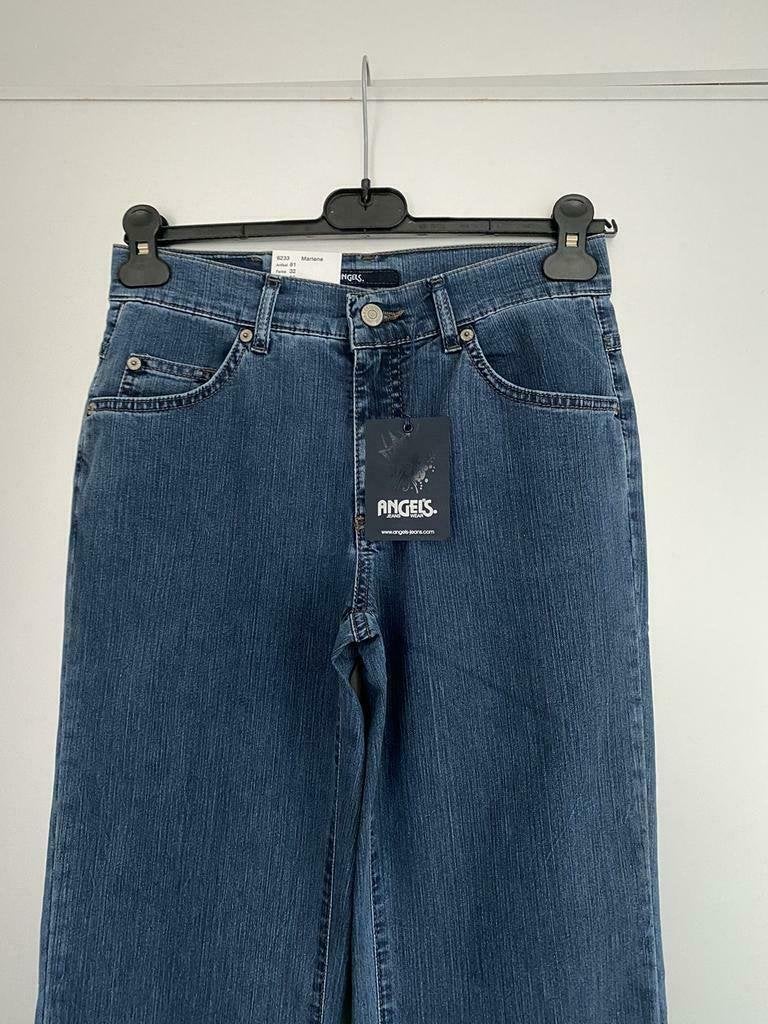 F1312 Nieuw: Angels spijkerbroek maat 36=S jeans broek L32, Blauw, Nieuw, Ophalen of Verzenden, W28 - W29 (confectie 36)