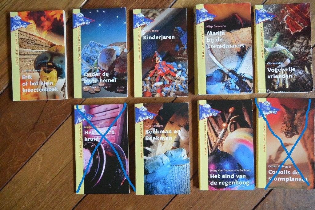 7x De jonge Lijsters 1994 - 1995 Voor vanaf 12 jaar, Ophalen of Verzenden, Gelezen, Diverse auteurs, Fictie