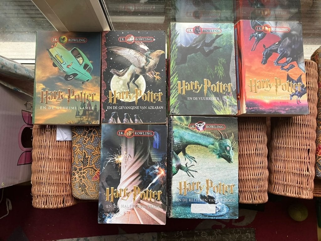 Harry Potter boeken 2 t/m 7, Verzamelen, Ophalen of Verzenden, Zo goed als nieuw, Boek of Poster