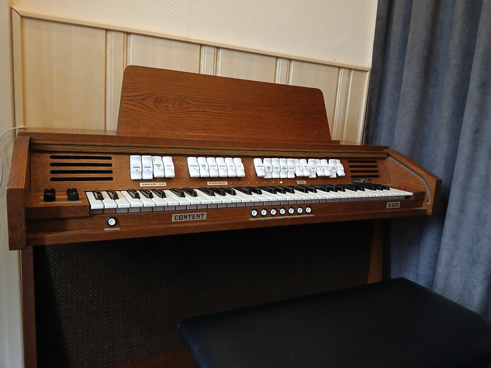 Content D900, Ophalen, Zo goed als nieuw, 1 klavier, Orgel