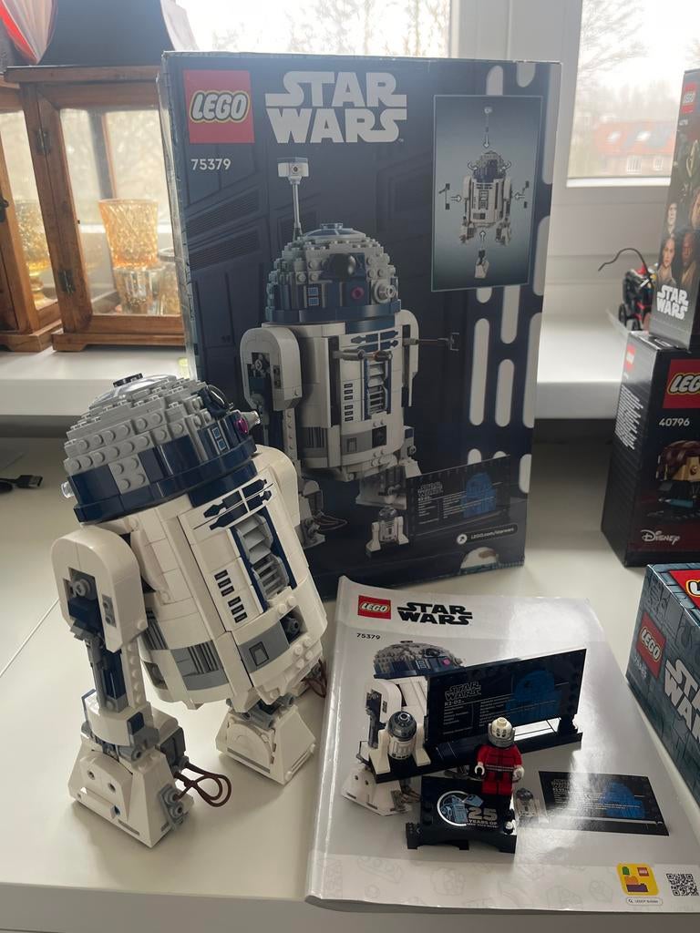 Lego Star Wars R2-D2 (75379) - Zo goed als nieuw, Ophalen of Verzenden, Zo goed als nieuw, Complete set, Lego