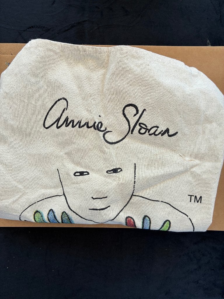 Originele Annie Sloan schort met opdruk beige, Ophalen of Verzenden, Nieuw