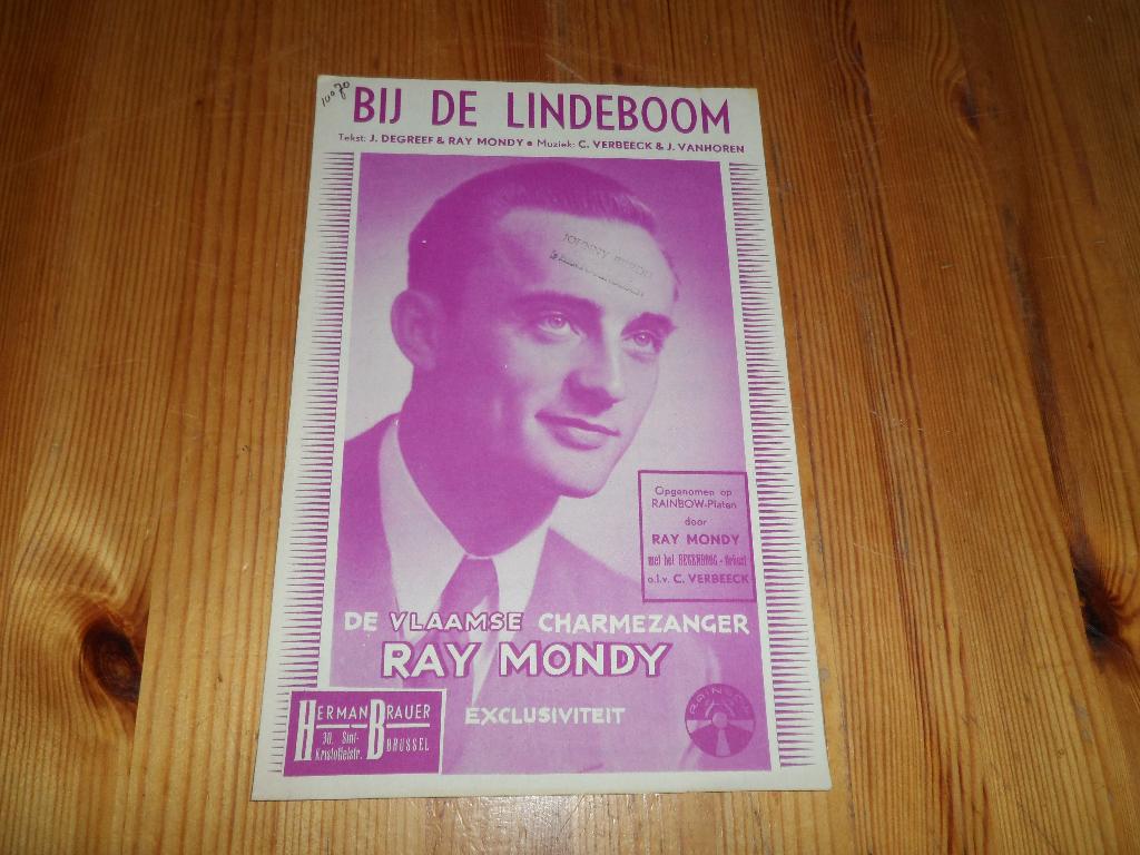 Bij de lindeboom - het sleutelgat - verbeeck / vanhoren, Gebruikt, Gitaar, Ophalen of Verzenden, Artiest of Componist