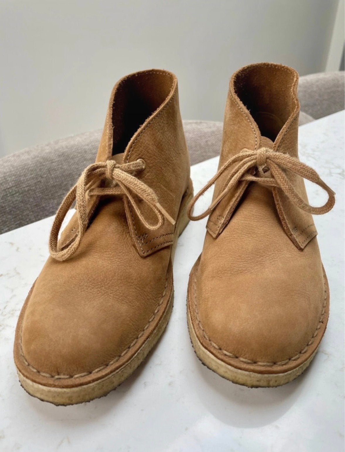 Clarks Originals Desert Boots Maat 36, Ophalen of Verzenden, Gedragen, Bruin, Lage of Enkellaarzen