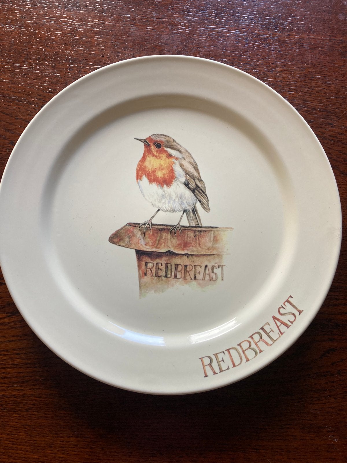 Redbreast van Jet, Verzenden, Gebruikt, Overige materialen, Bord of Schaal