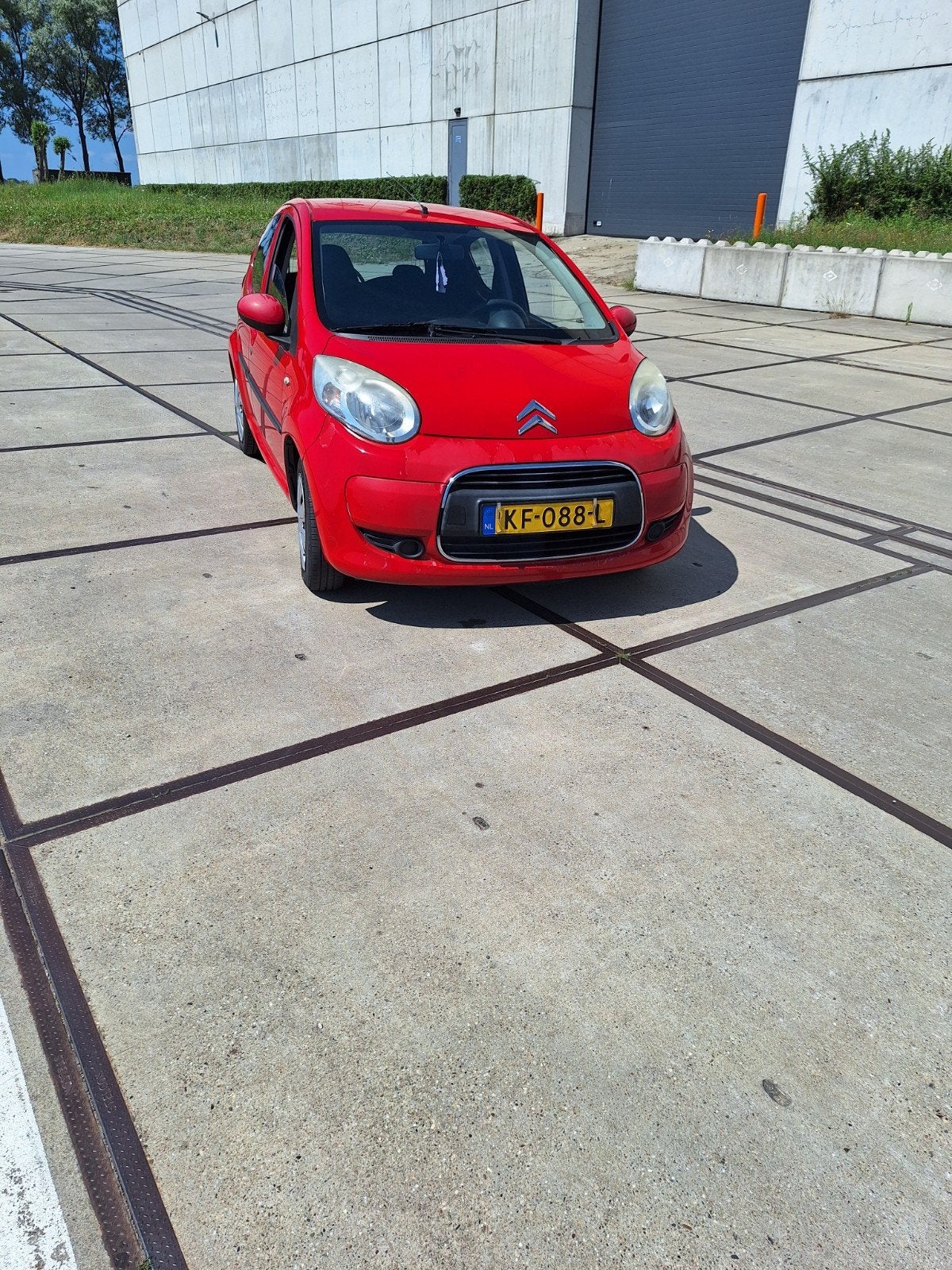 Citroën C1 1.0 5-DRS 2009 Rood, Voorwielaandrijving, Stof, 4 stoelen, C1