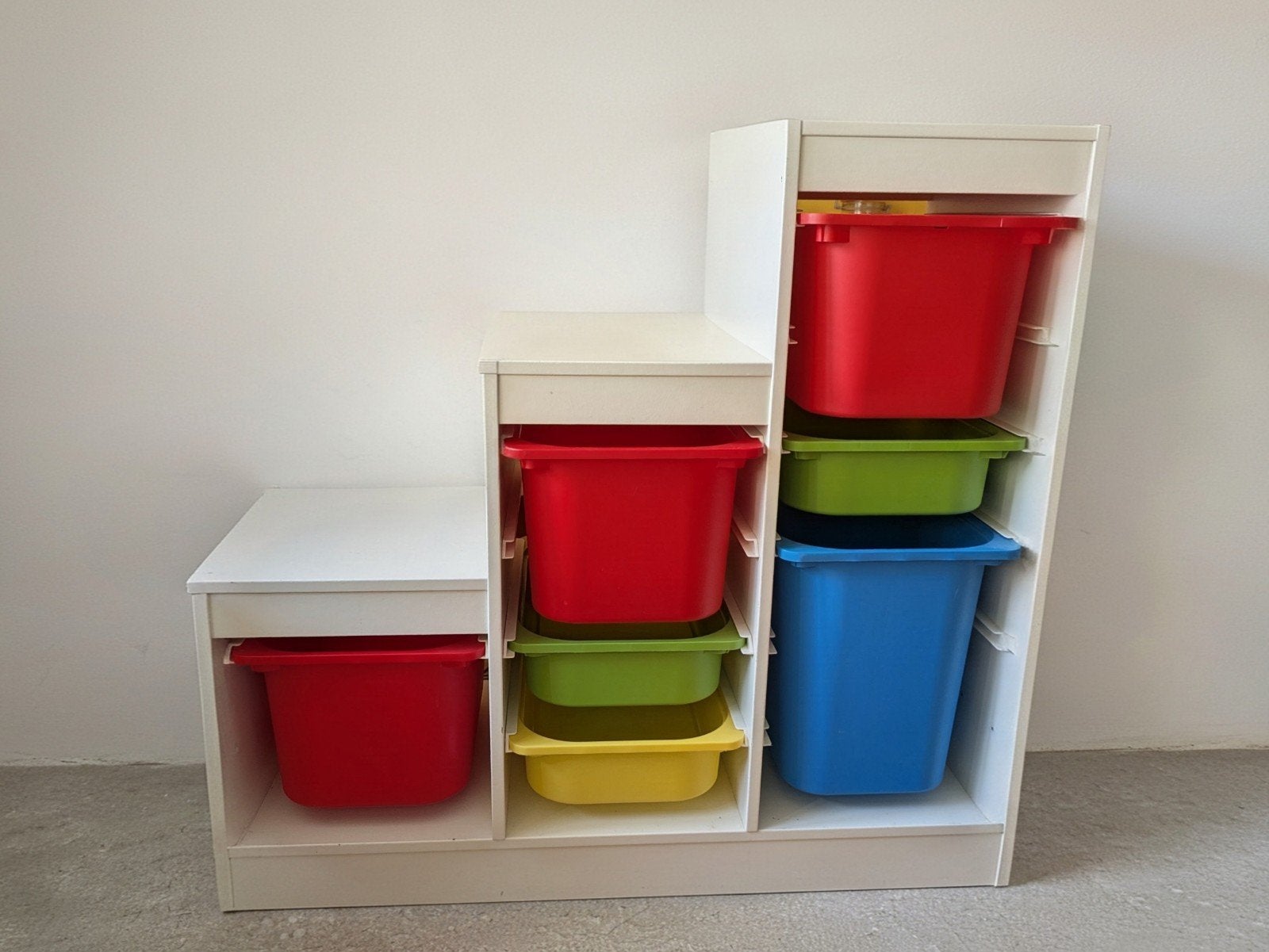 IKEA Trofast opbergkast met gebruikerssporen, Kinderen en Baby's, Ophalen, Gebruikt, Kast, 100 cm of meer