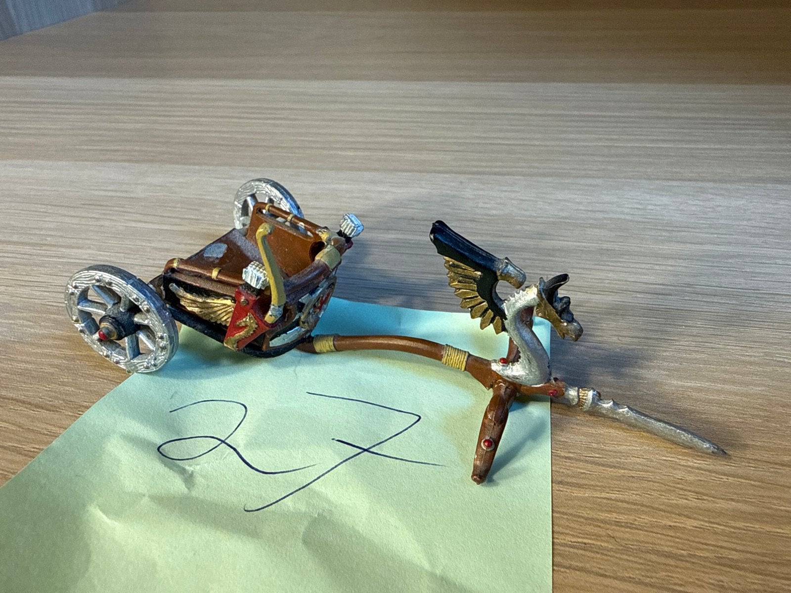Warhammer Titanoc Battle Chariot - Geverfd, Hobby en Vrije tijd, Gebruikt, Figuurtje(s), Warhammer, Ophalen of Verzenden