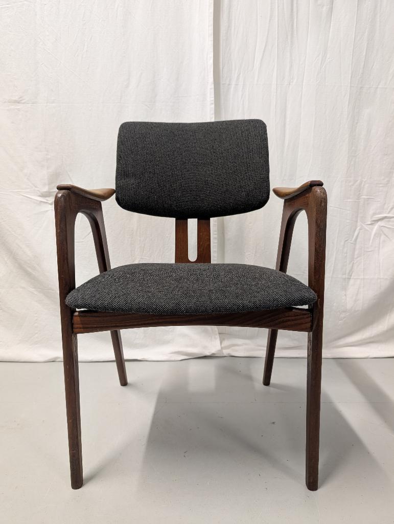 Vintage Pastoe fauteuil FT14 door Cees Braakman - 50s, Ophalen, Gebruikt, Midcentury modern Dutch design, Stof