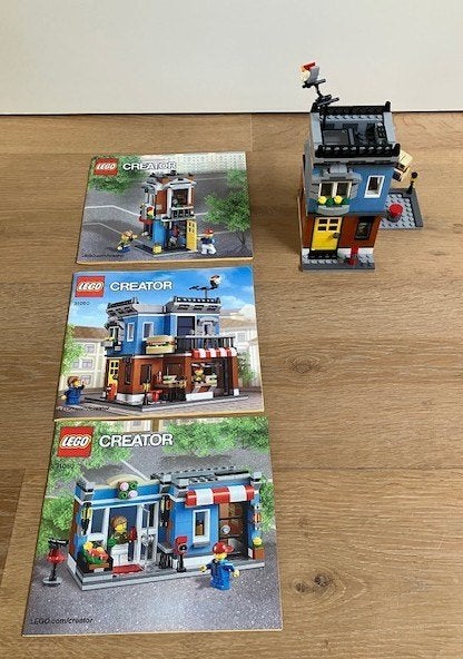 Gave Lego creator set 31050, hoekrestaurant, Compleet, Lego, Ophalen of Verzenden, Zo goed als nieuw
