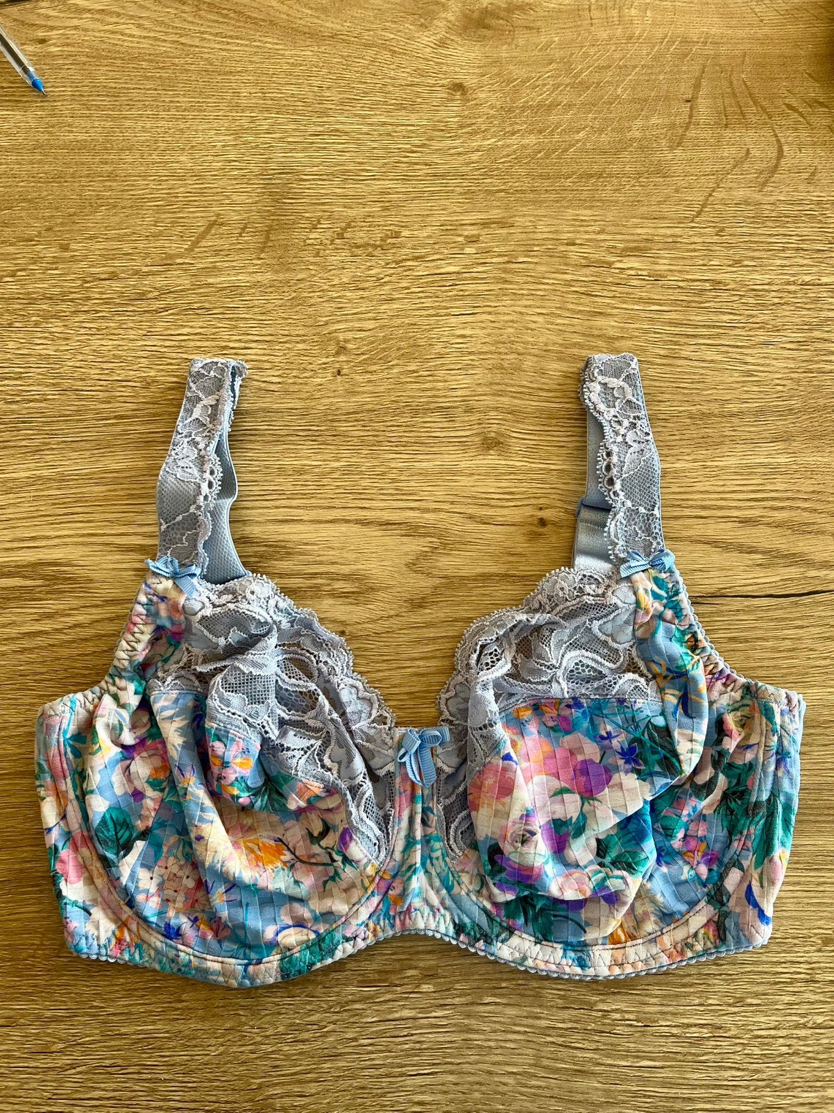 Prima donna 80E madison blauw bloem full cup, BH, Verzenden, Blauw