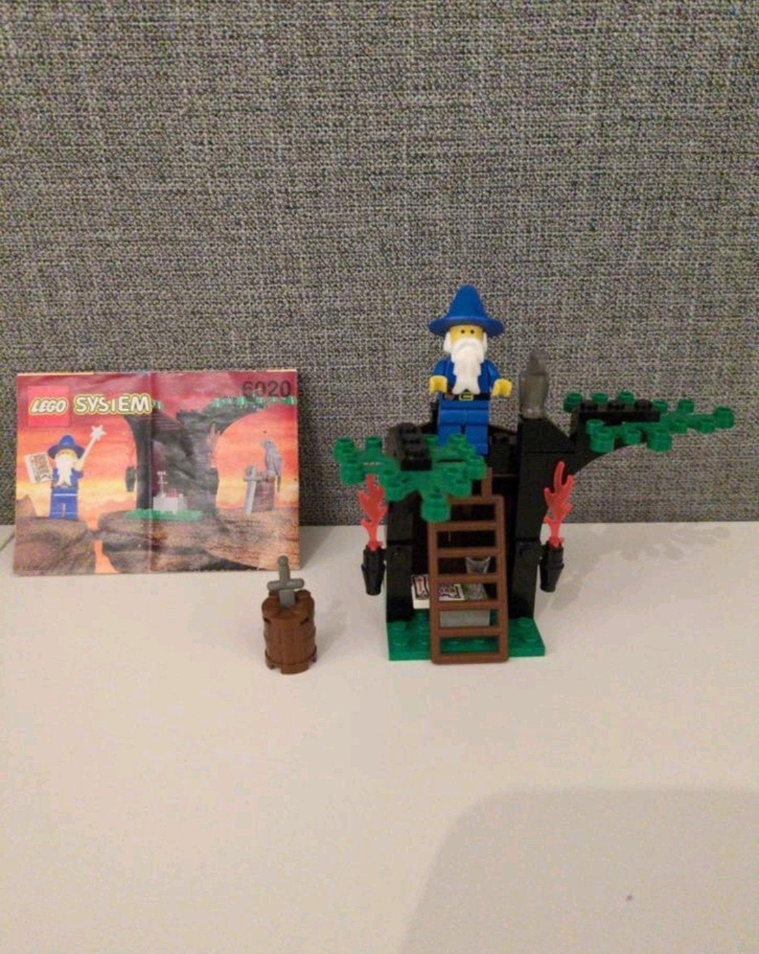 Lego 6020: Dragon Knights Magic shop, mist toverstok, Ophalen of Verzenden