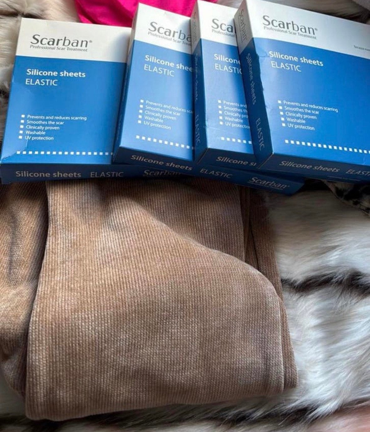 Scarban 15x20 siliconen pleisters, Ophalen of Verzenden, Zo goed als nieuw