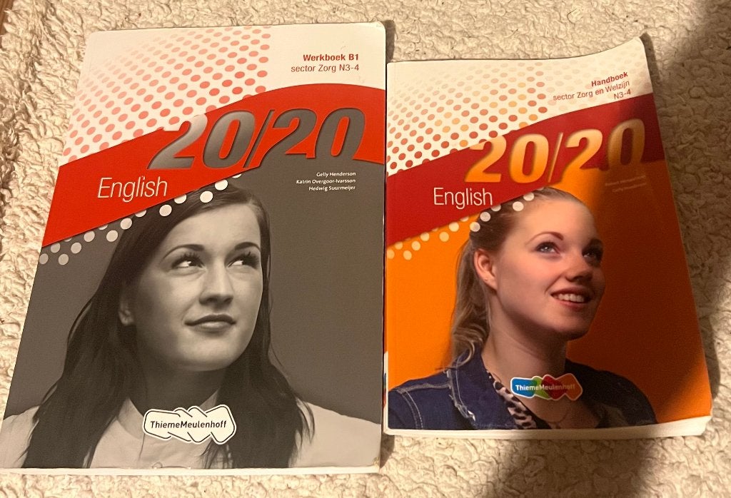 English werkboek B1, N3-N4 & Handboek sector zorg & welzijn, Boeken, Schoolboeken, Ophalen, Zo goed als nieuw, Overige niveaus
