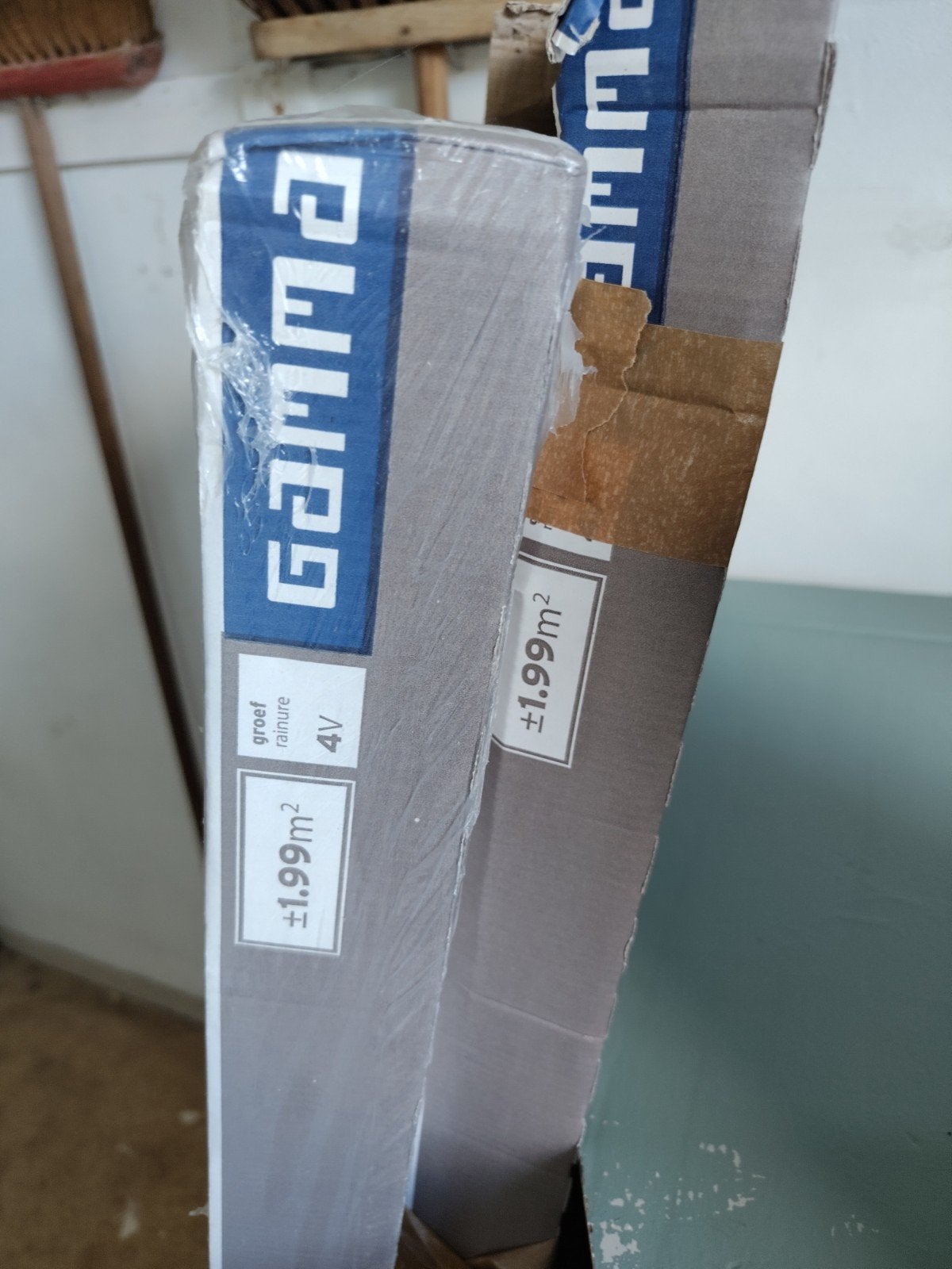 restant laminaat ca. 2,5 meter2, Ophalen, 50 tot 150 cm, Nieuw, Minder dan 5 m²
