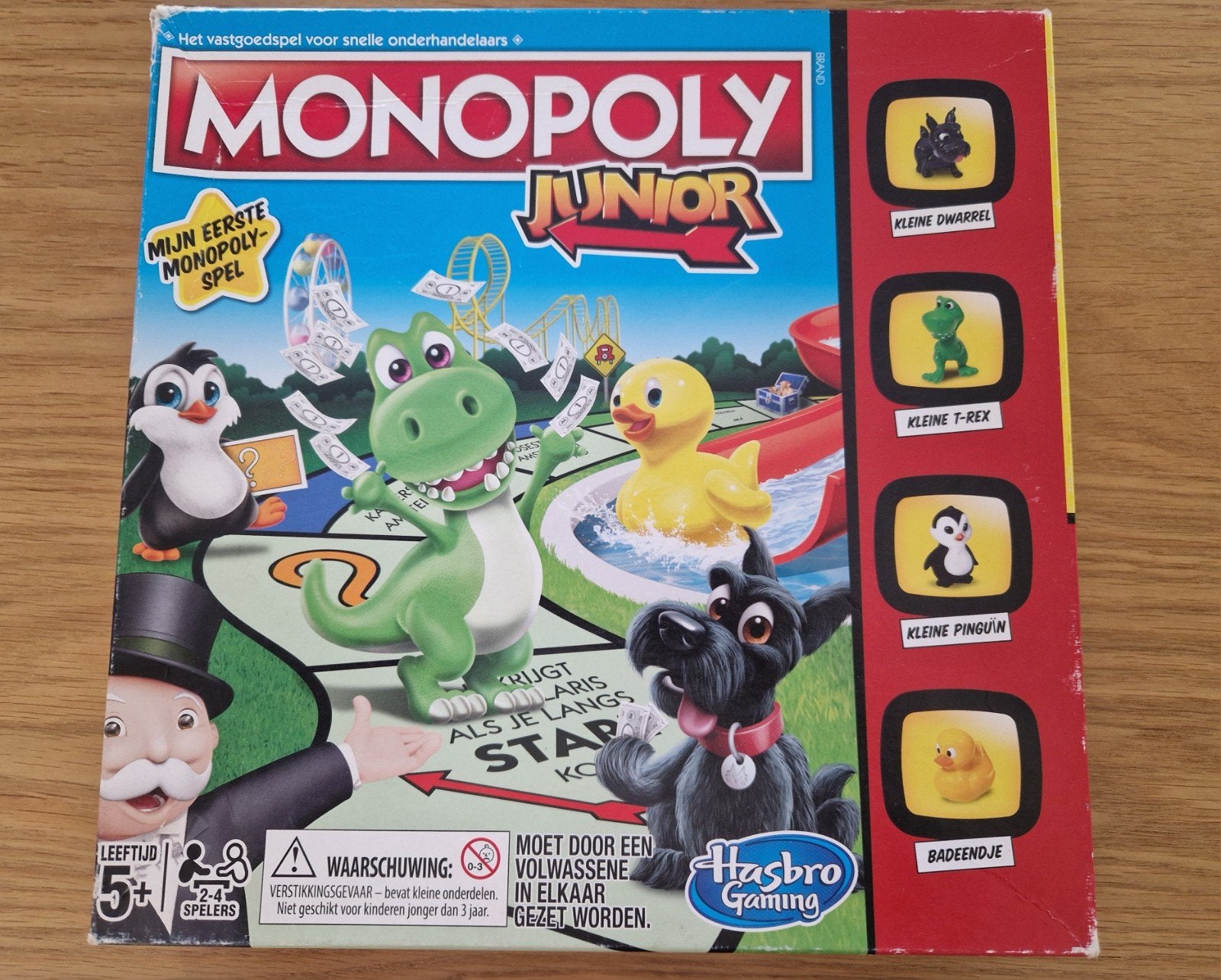 Monopoly Junior - Mijn Eerste Monopoly-spel, Hobby en Vrije tijd, Een of twee spelers, Ophalen of Verzenden, Gebruikt, Hasbro Gaming
