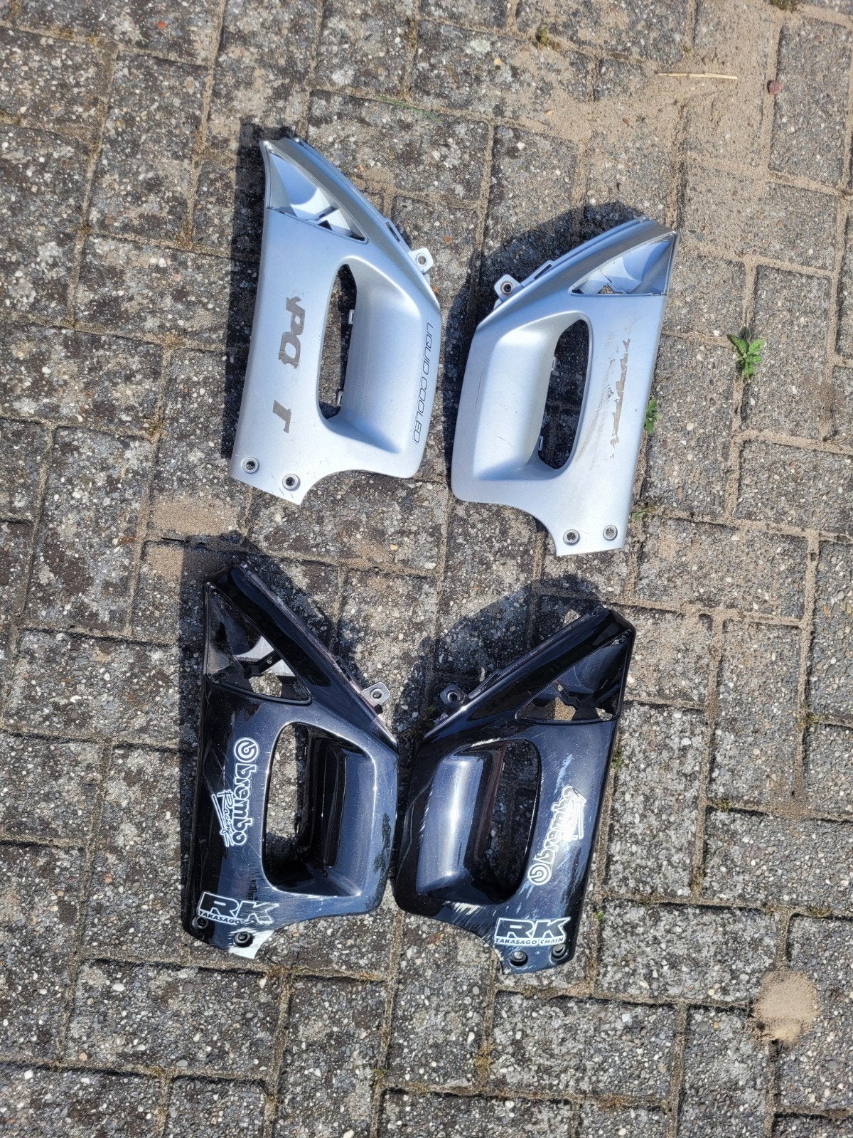 Peugeot Speedfight 2 zijpanelen set x2, Ophalen