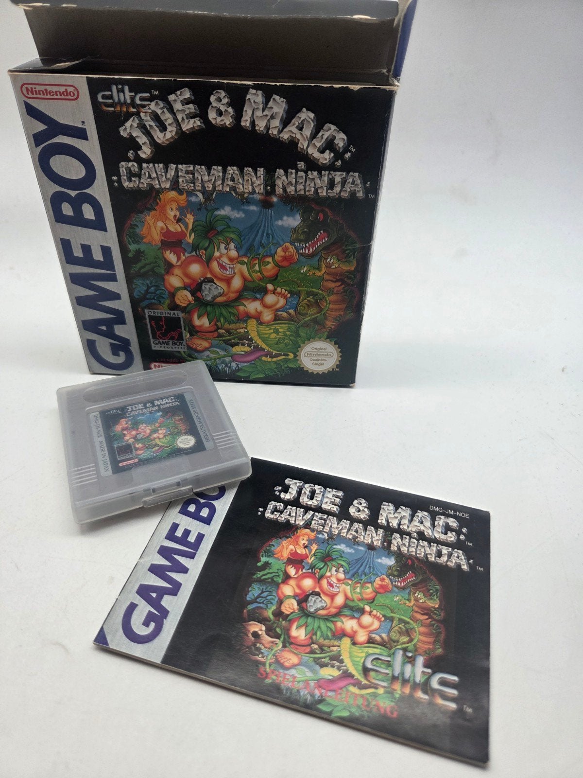 Joe & Mac: Caveman Ninja Game Boy (Compleet met doos), Spelcomputers en Games, Gebruikt, 1 speler, Ophalen of Verzenden, Vanaf 3 jaar