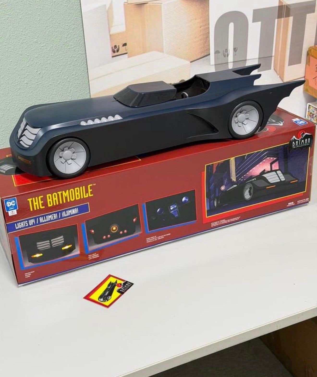 DC Batman Animated series Batmobile 61cm XL McFarlane NIEUW, P, Beeldje, Replica of Model, P, P