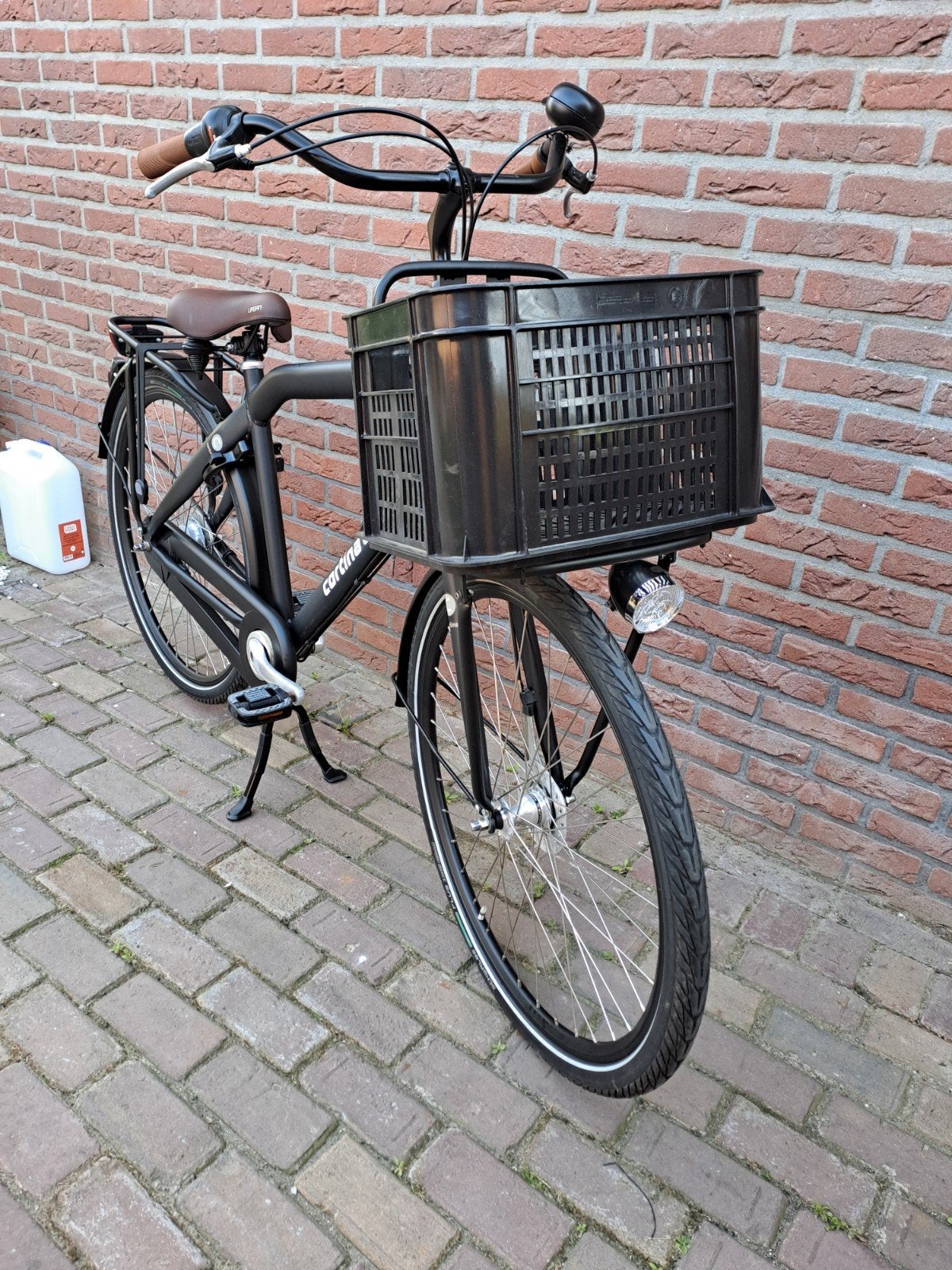 Herenfiets Cortina Crush 28 inch., Minder dan 10 versnellingen, Zo goed als nieuw, Minder dan 47 cm, Trommelrem