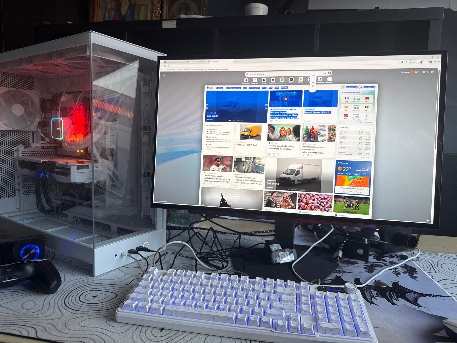 pc met oled Monitor, Spelcomputers en Games, Games | Pc, Zo goed als nieuw, Ophalen of Verzenden