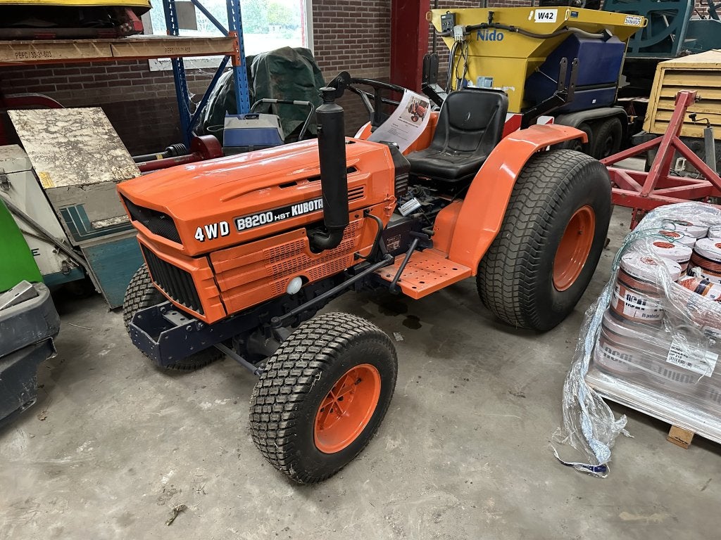 Kubota B8200 4WD minitractor, Niet ingevuld, Niet ingevuld, Niet ingevuld