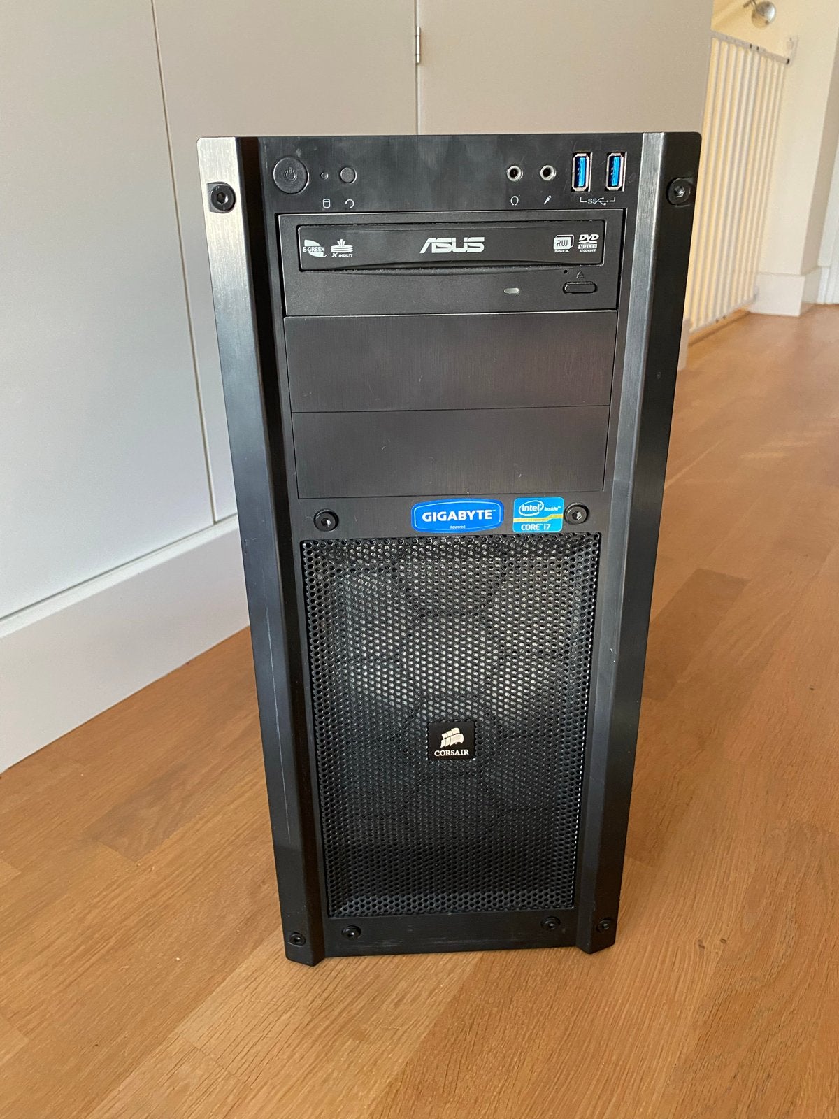 Zelfbouw PC met Intel Core i7-3770K, 16GB RAM, SSD & HDD, Ophalen, Zo goed als nieuw, HDD, Met videokaart
